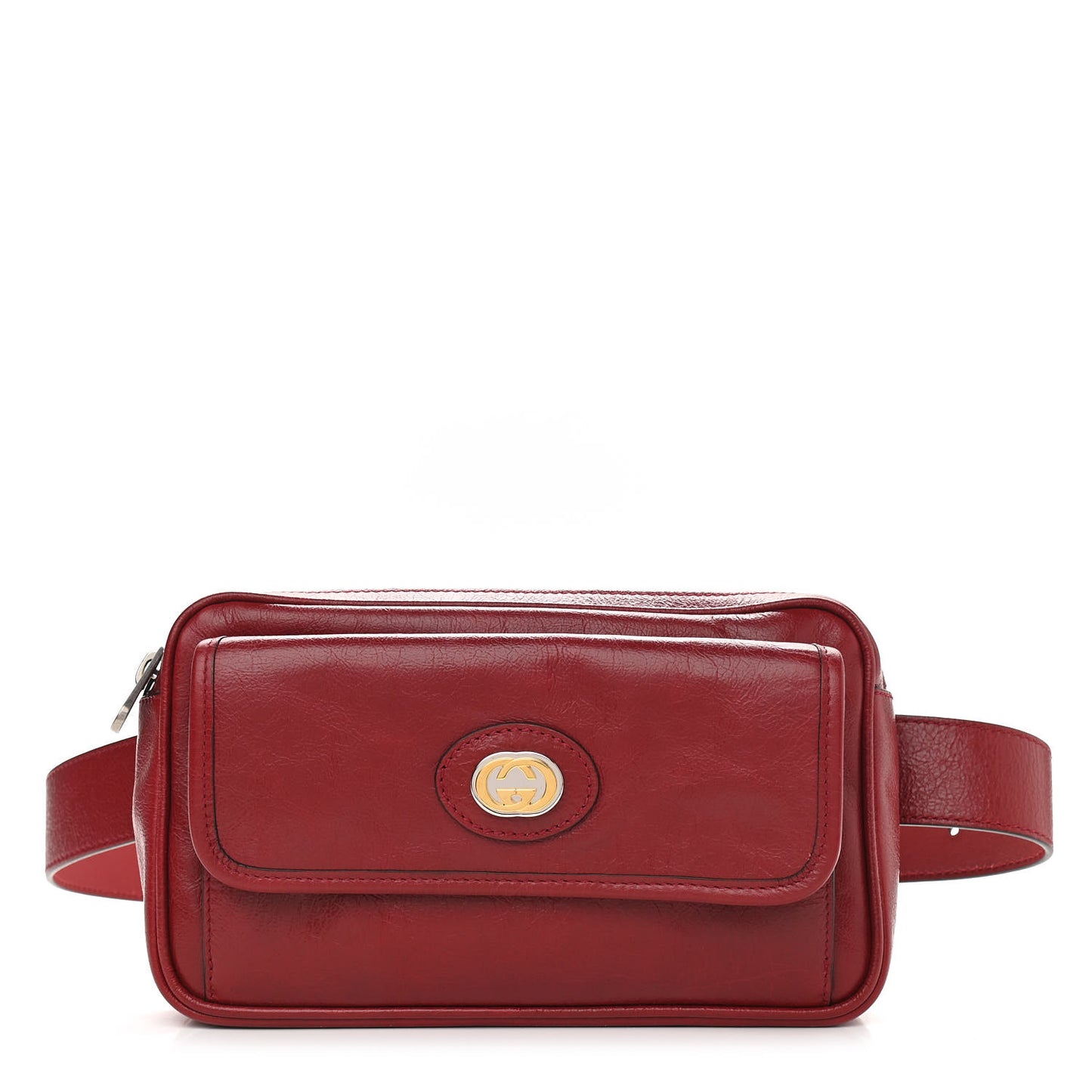 Fluffy Calfskin Morpheus Belt Bag 90 36 Red