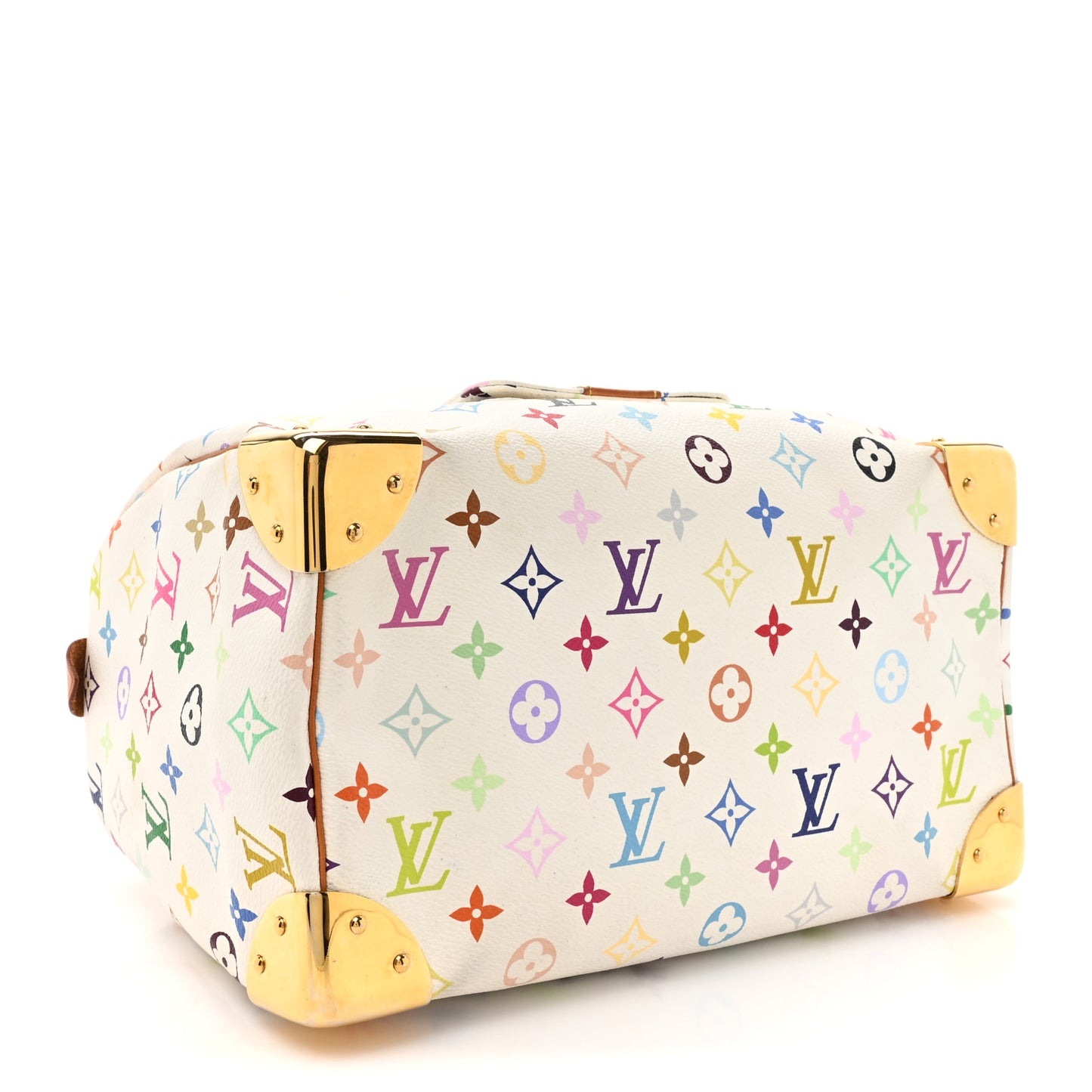 Monogram Multicolor Speedy 30 White
