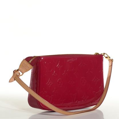 Louis Vuitton Vernis Pochette Accessories NM Rose Indien 3 of 7