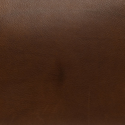 The Row Polished Saddle Calfskin Marlo 14 Deep Brown 10 of 10