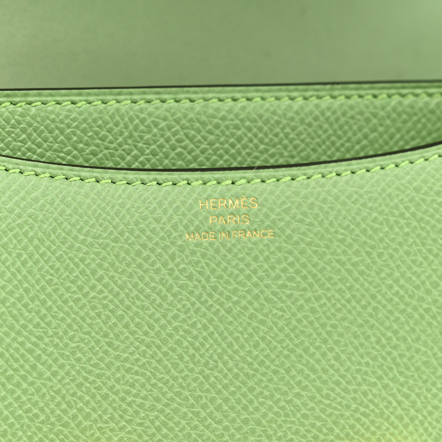 Hermes Epsom Constance 18 Vert Criquet 6 of 11