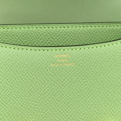 Hermes Epsom Constance 18 Vert Criquet 6 of 11