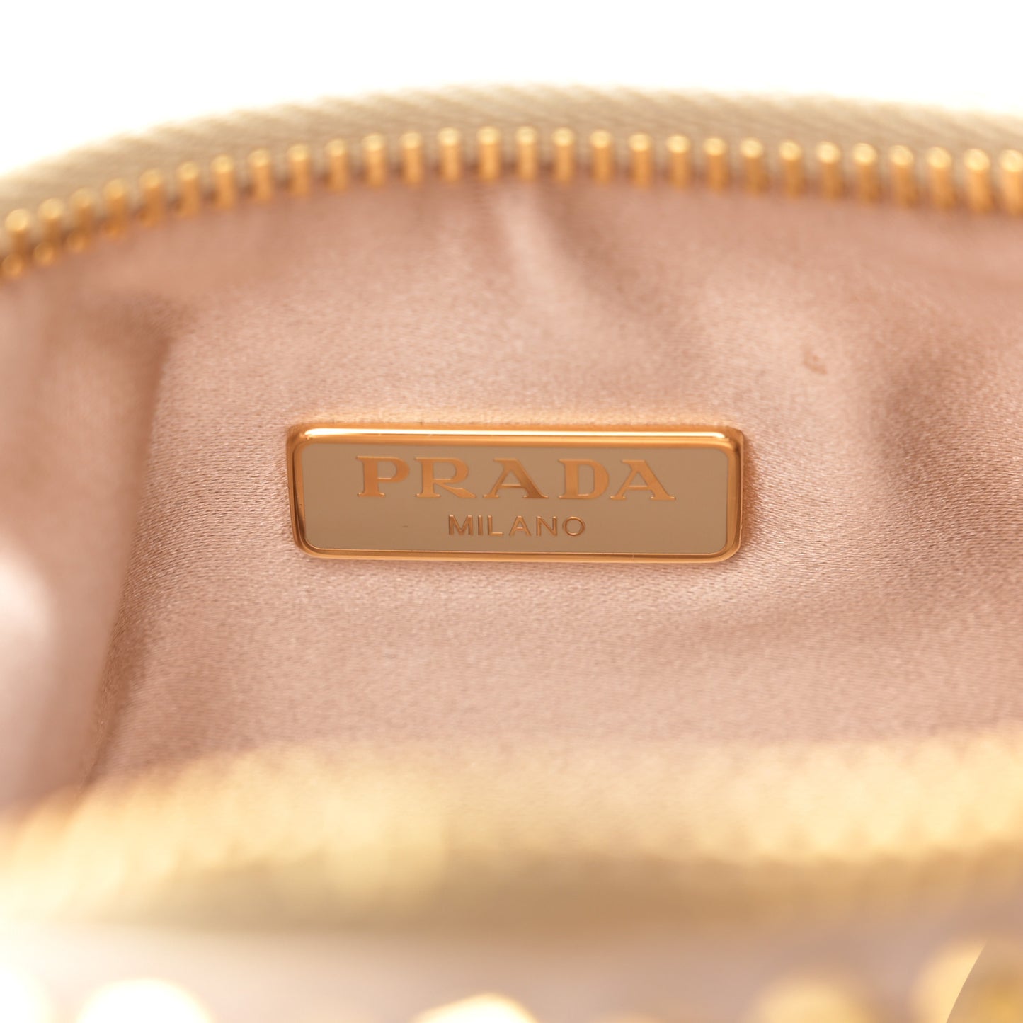 Satin Crystal Re-Edition 2005 Shoulder Bag Platino