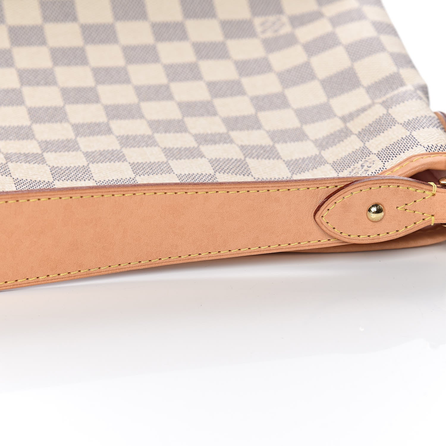 Louis Vuitton Damier Azur Delightful MM Rose Ballerine 9 of 11