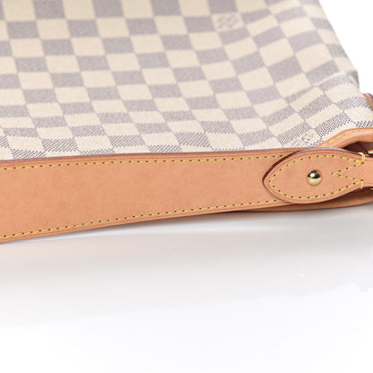 Louis Vuitton Damier Azur Delightful MM Rose Ballerine 9 of 11