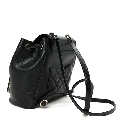 Chanel Caviar Quilted Business Affinity Backpack Black 2 of 10