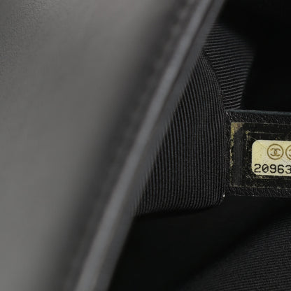 Chanel Lambskin Quilted Medium Boy Flap Black 7 of 19