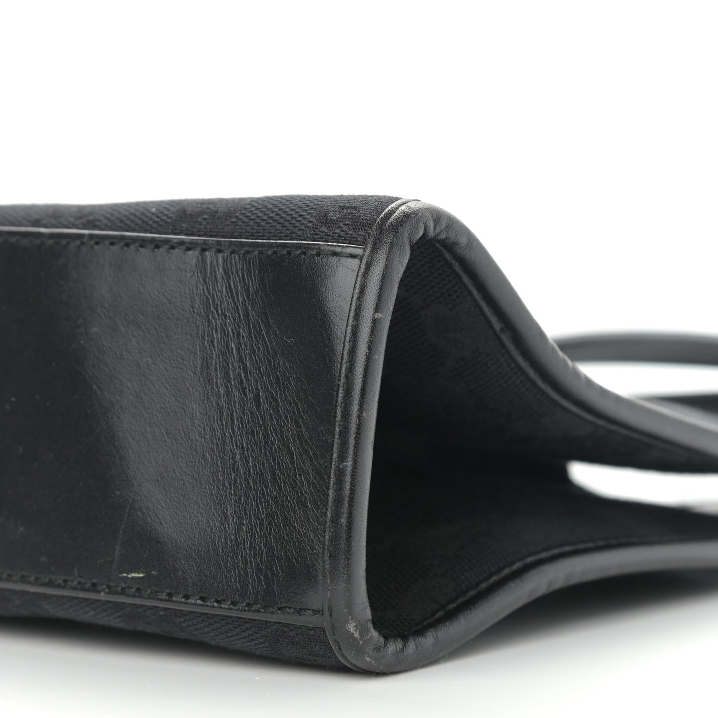 Monogram Bardot Shoulder Bag Black