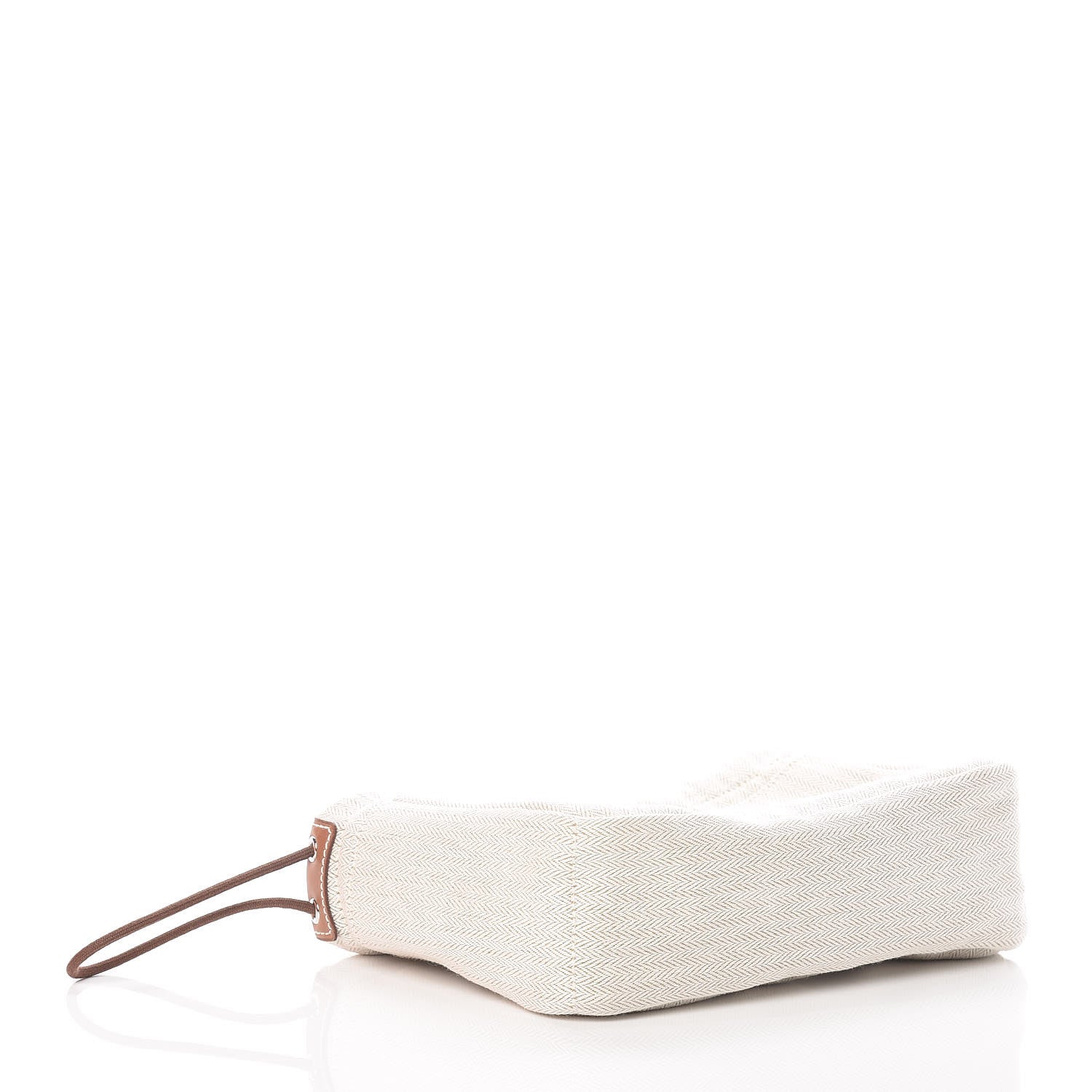 Hermes Canvas Barenia Fourbi 20 PM Pouch Naturel Fauve 4 of 8