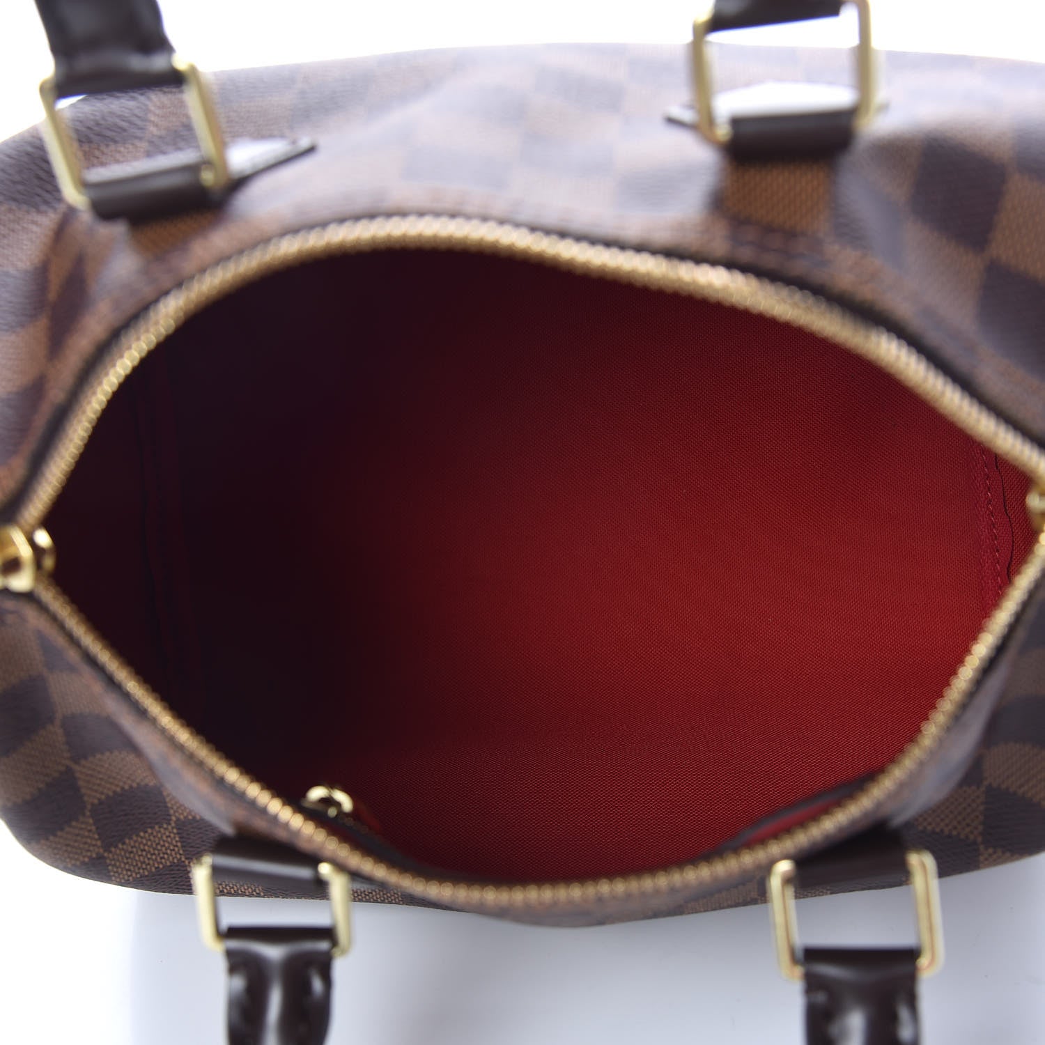 Louis Vuitton Damier Ebene Speedy Bandouliere 25 7 of 11