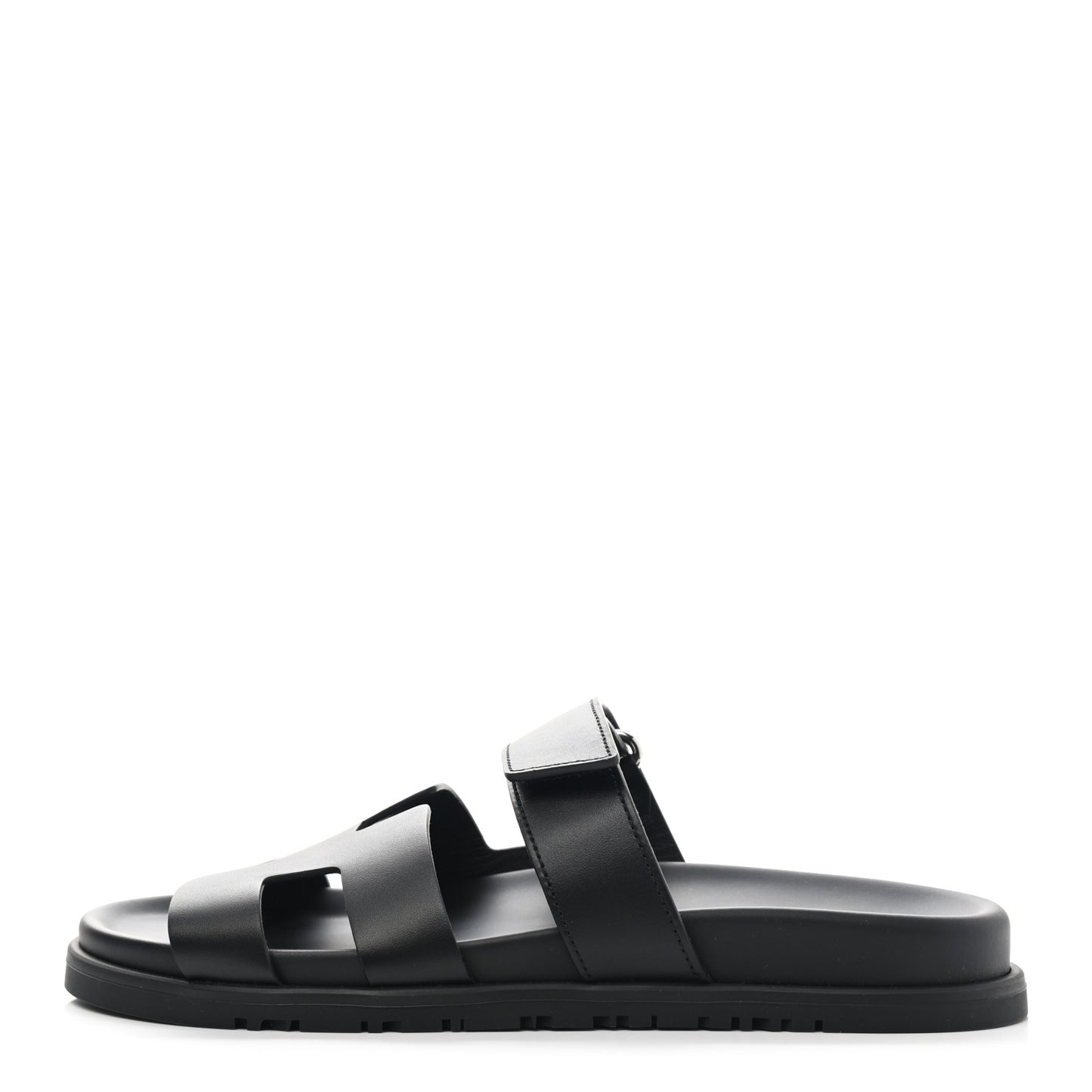 Calfskin Womens Chypre Sandals 38 Black