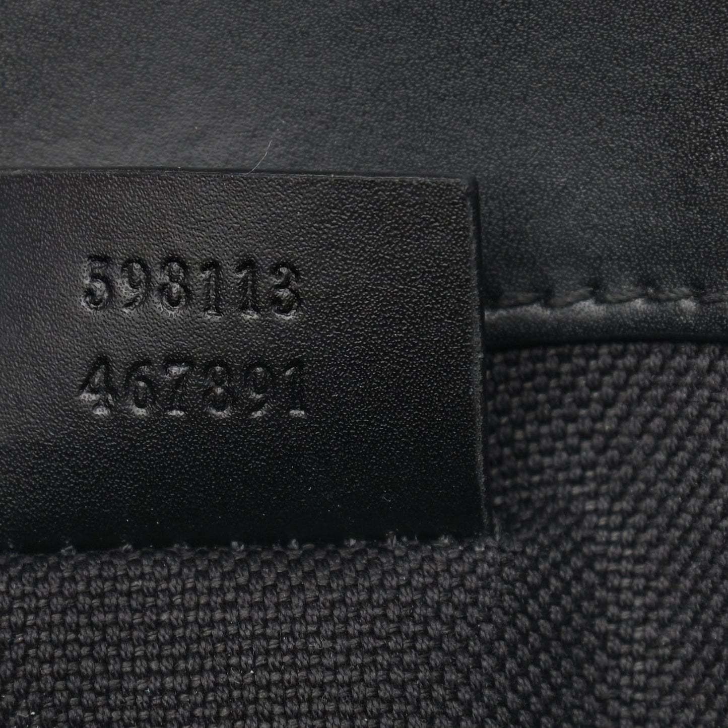 GG Supreme Monogram Web Slim Belt Bag Black Grey