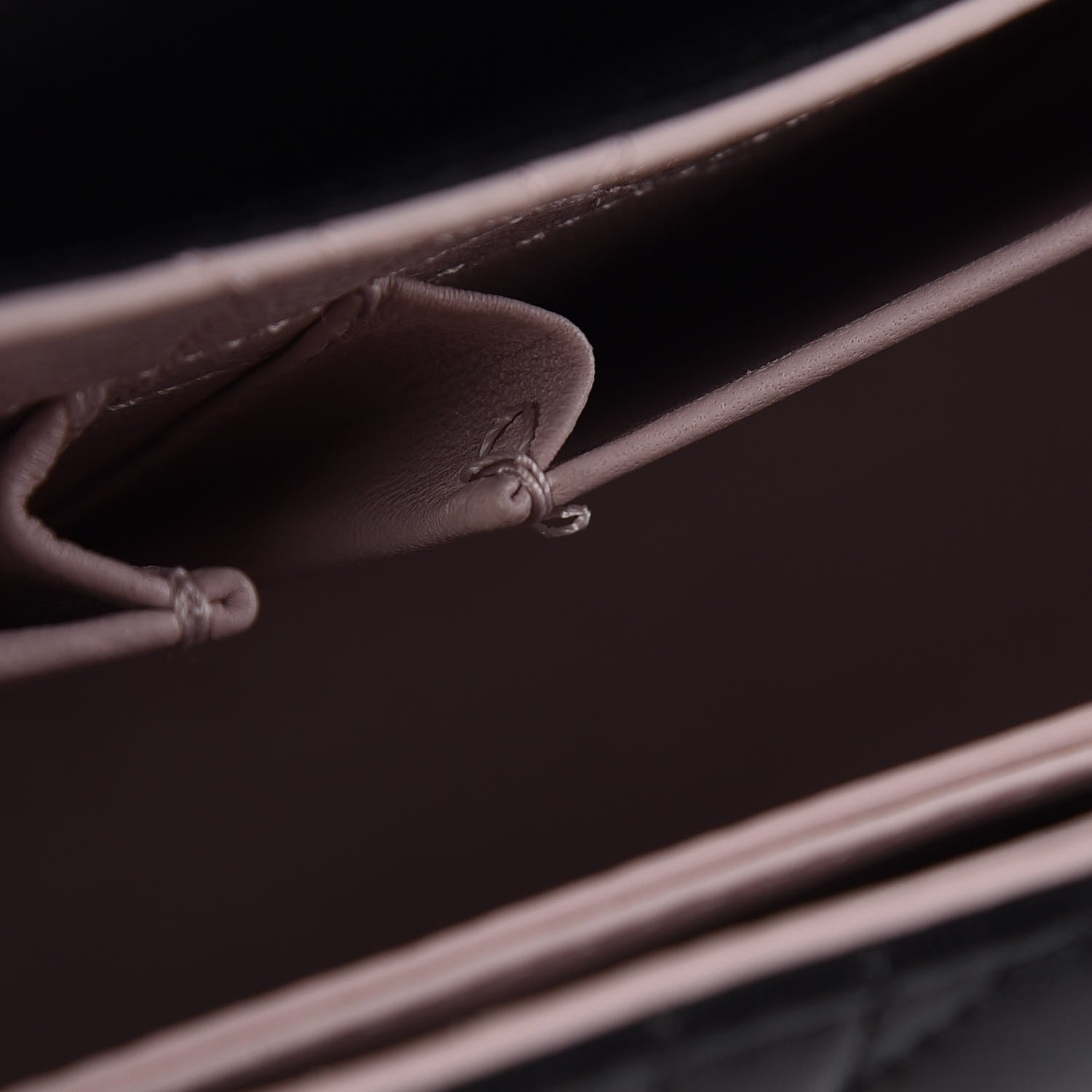 Christian Dior Lambskin Cannage Medium Miss Dior Flap Black 9 of 13