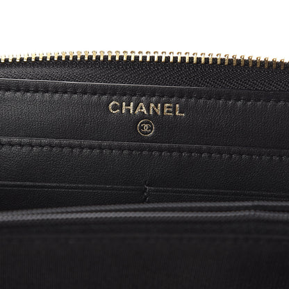 Chanel Glazed Lambskin Quilted Waist Bag Black 6 of 10