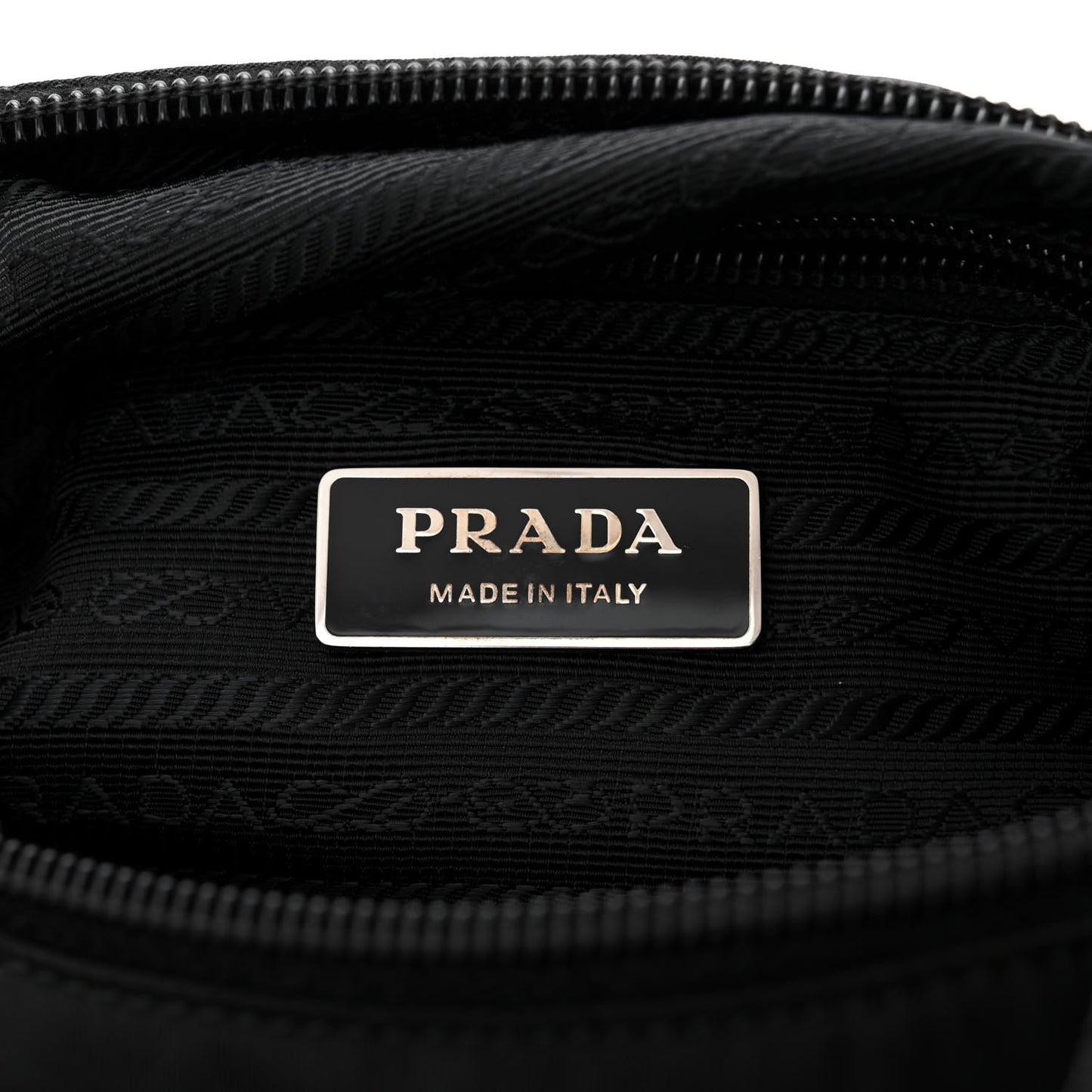 Nylon Vela Sling Messenger Bag Black
