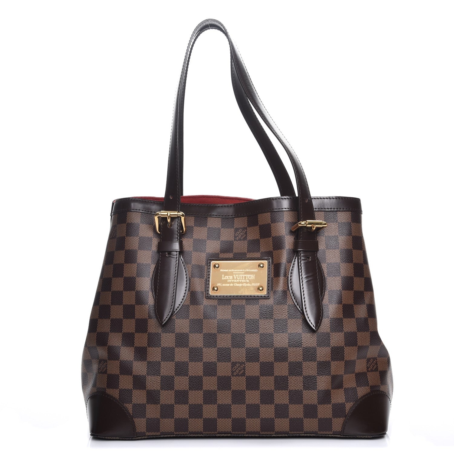 Louis Vuitton Damier Ebene Hampstead MM 1 of 8