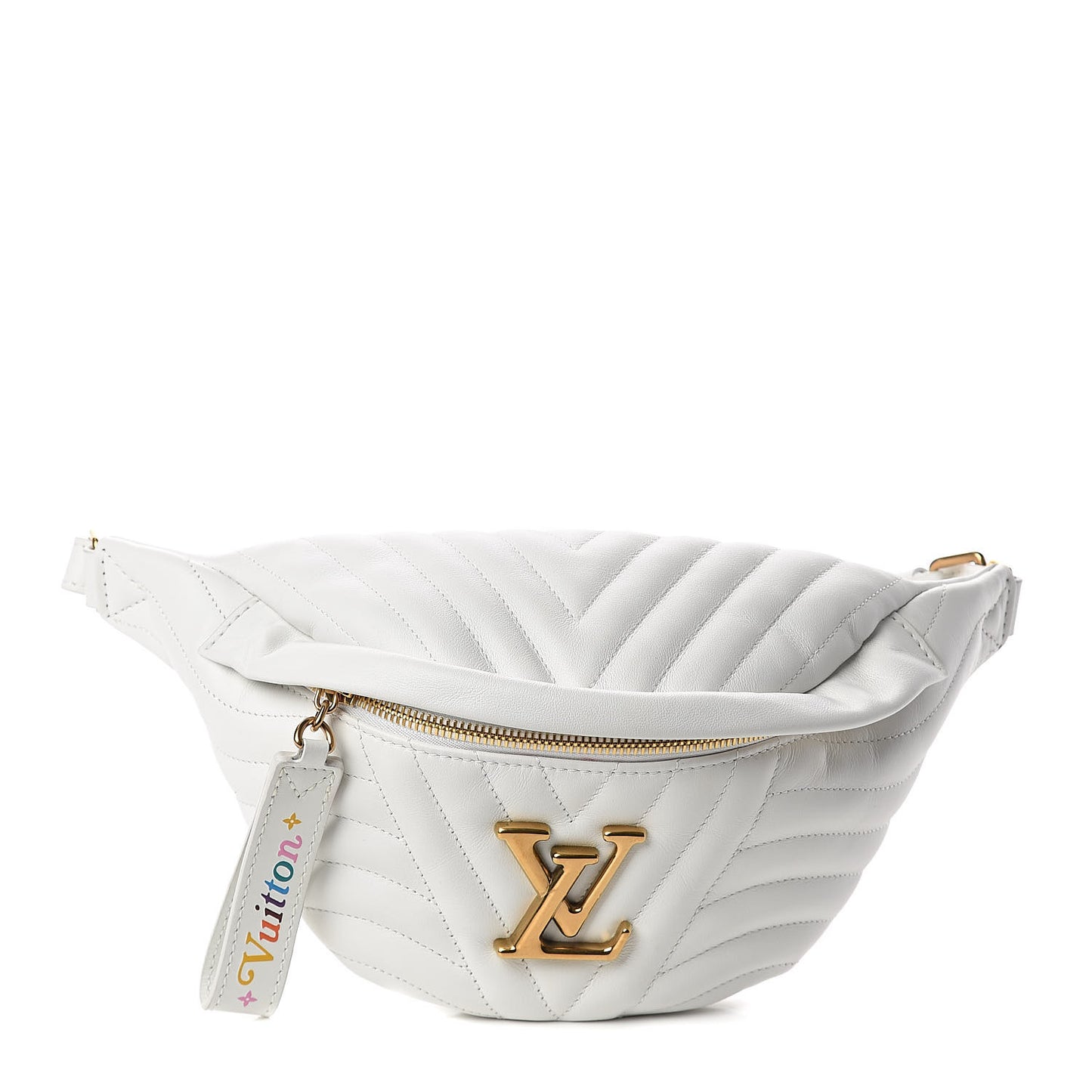 Calfskin New Wave Bumbag Snow