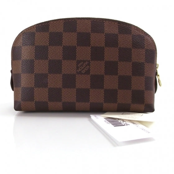 Damier Cosmetic Pouch Brown