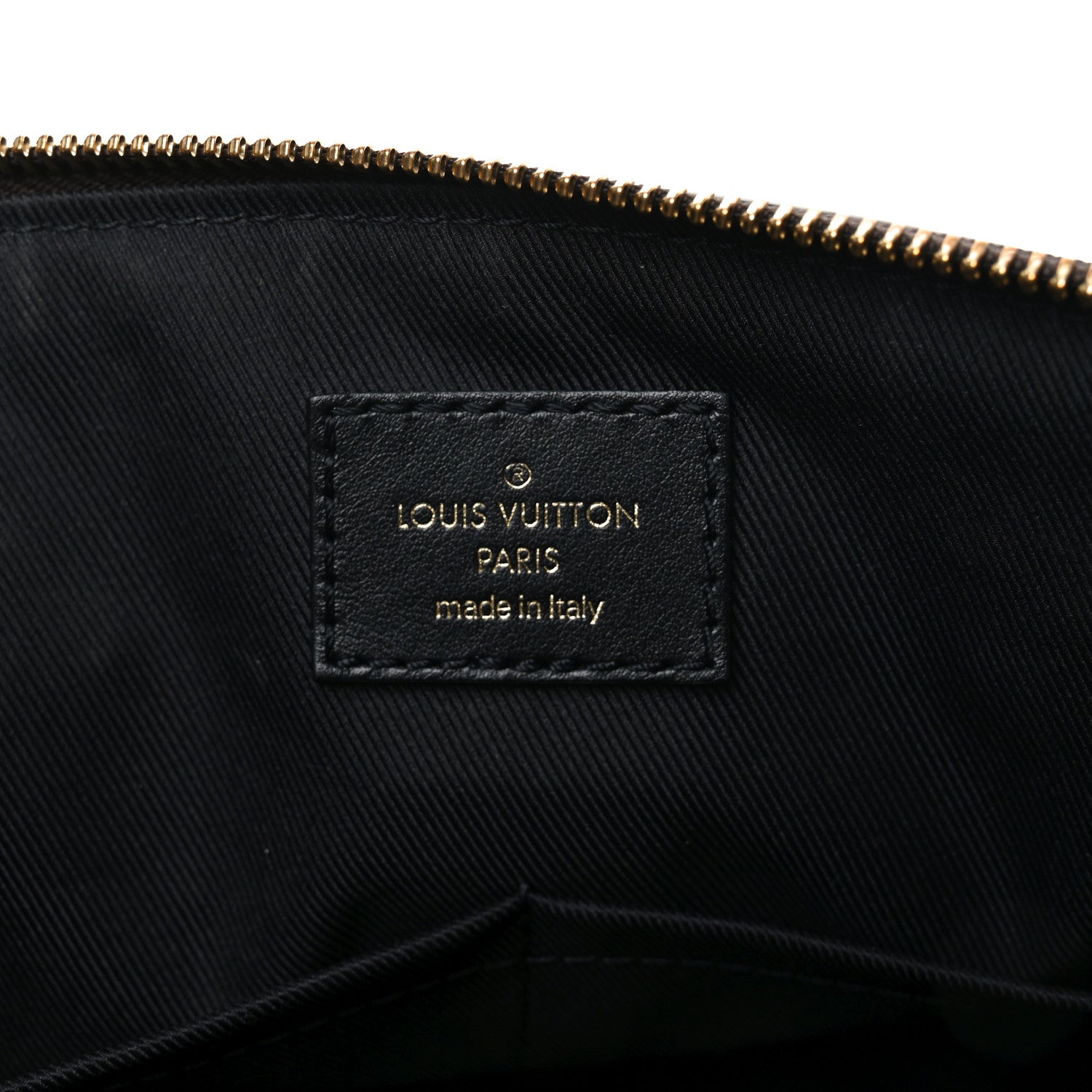 Louis Vuitton Damier Ebene Odeon Tote MM Black 6 of 9