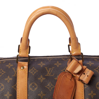 Louis Vuitton Monogram Keepall Bandouliere 55 8 of 10