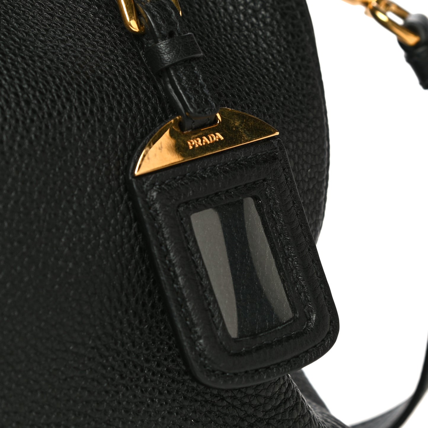 Vitello Daino Tote Black
