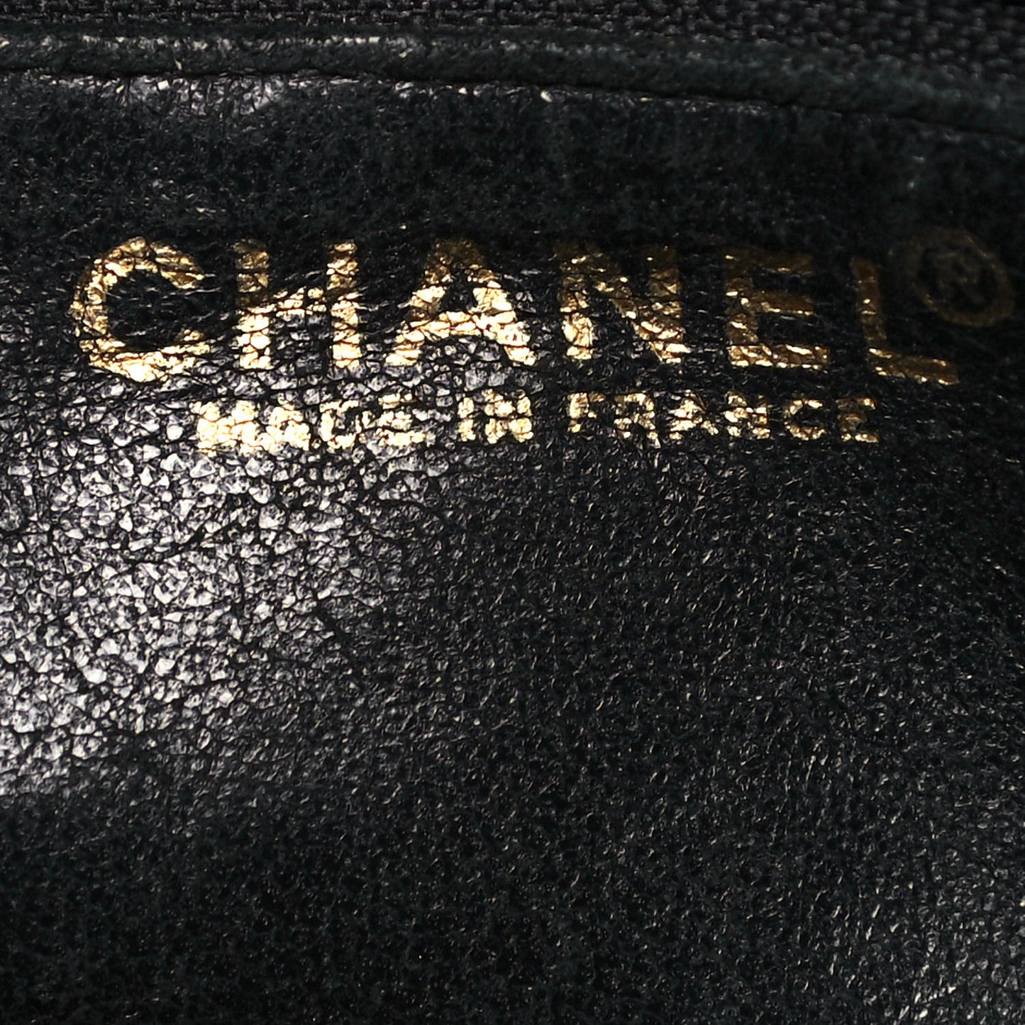 Caviar Quilted Medallion Tote Black
