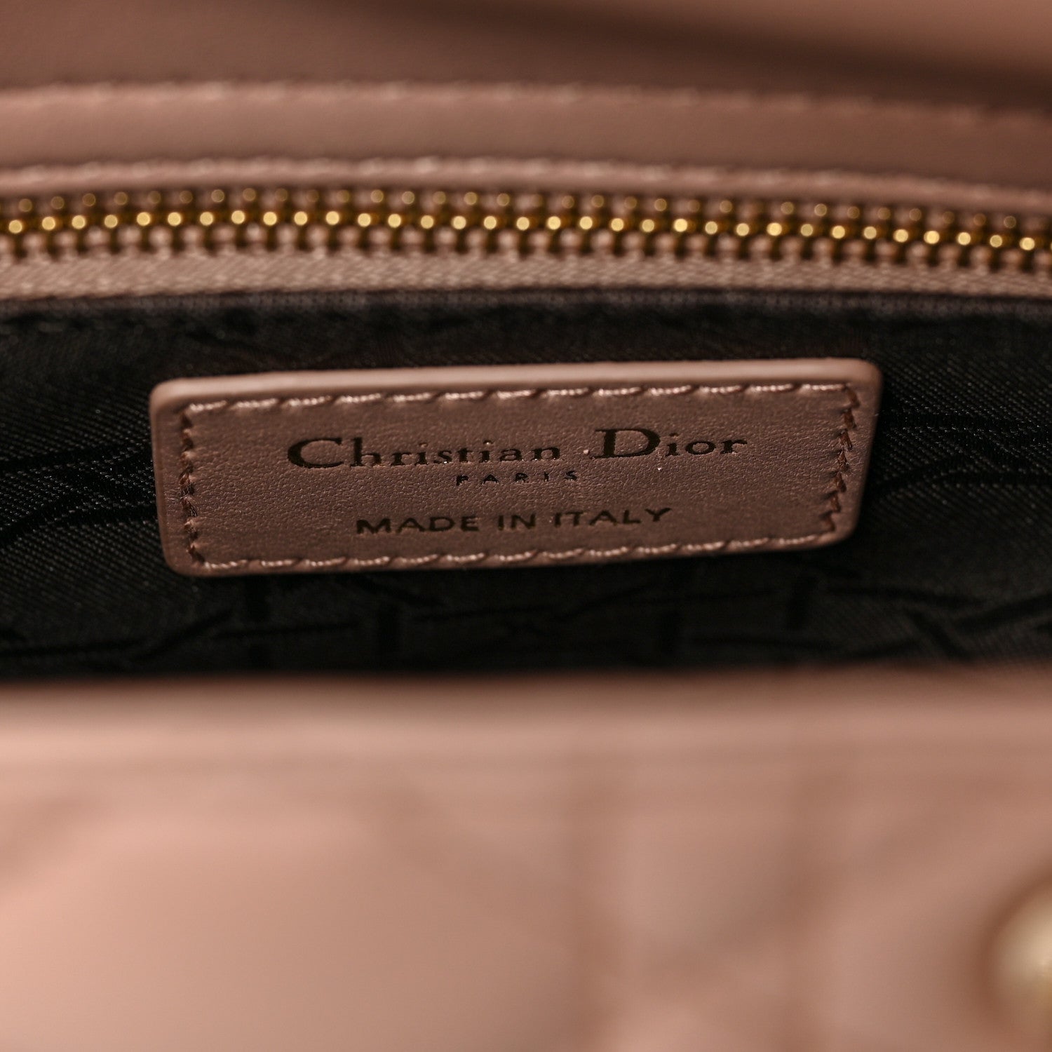 Christian Dior Lambskin Cannage Small My ABC Dior Lady Dior Blush 6 of 8