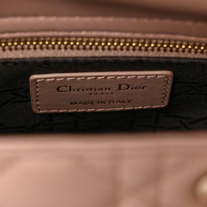 Christian Dior Lambskin Cannage Small My ABC Dior Lady Dior Blush 6 of 8