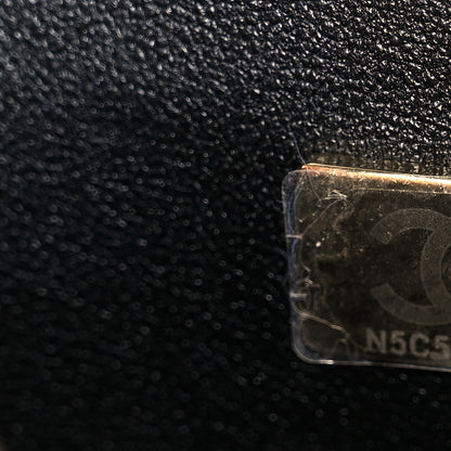 Chanel Lambskin Quilted Mini Top Handle Rectangular Flap Black 8 of 12