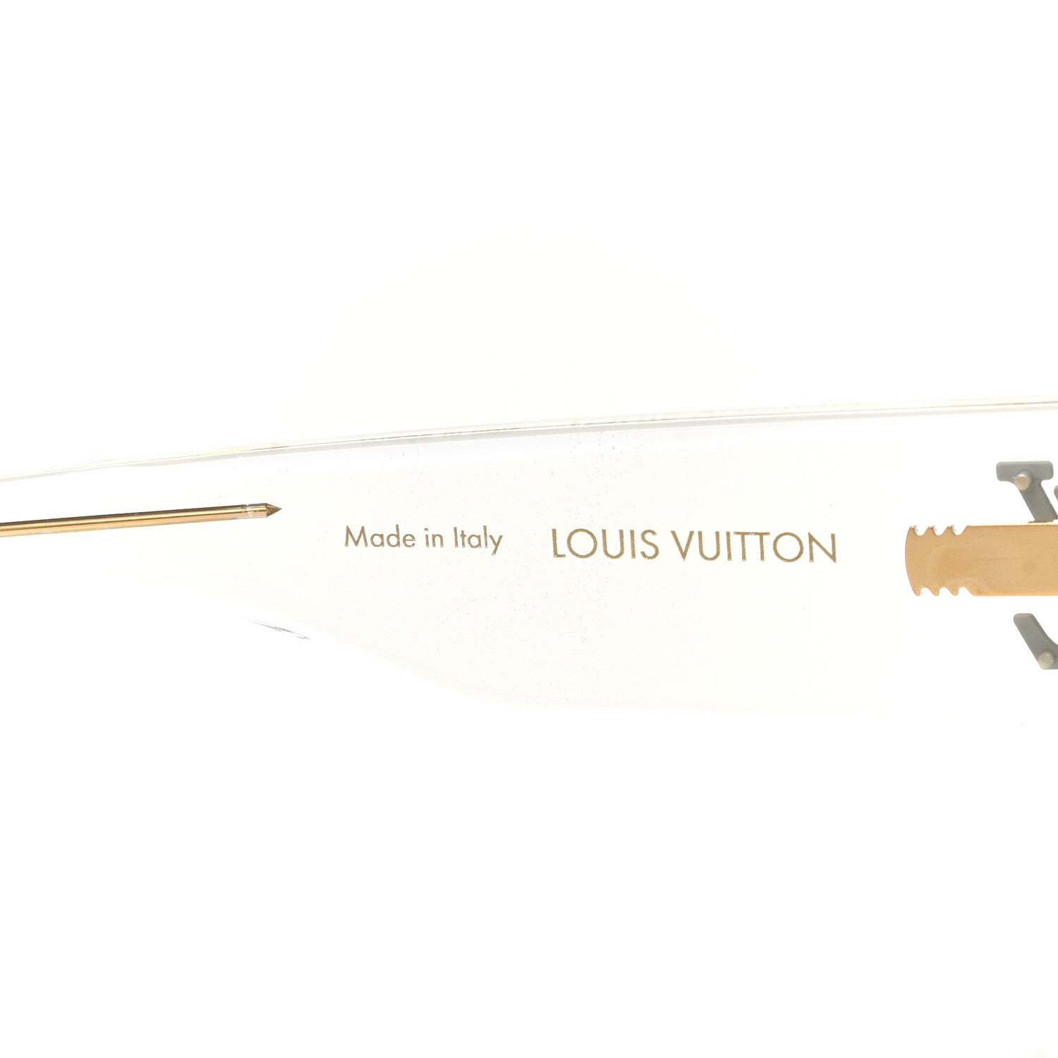 Louis Vuitton Cyclone Sunglasses Z1642W Transparent 5 of 9