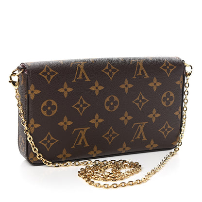 Louis Vuitton Monogram My LV World Tour Pochette Felicie Chain Wallet Rose Ballerine 2 of 9