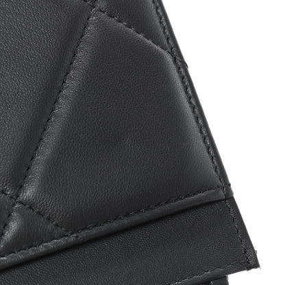 Chanel Lambskin Quilted Chanel 19 Wallet On Chain WOC Dark Grey 5 of 5