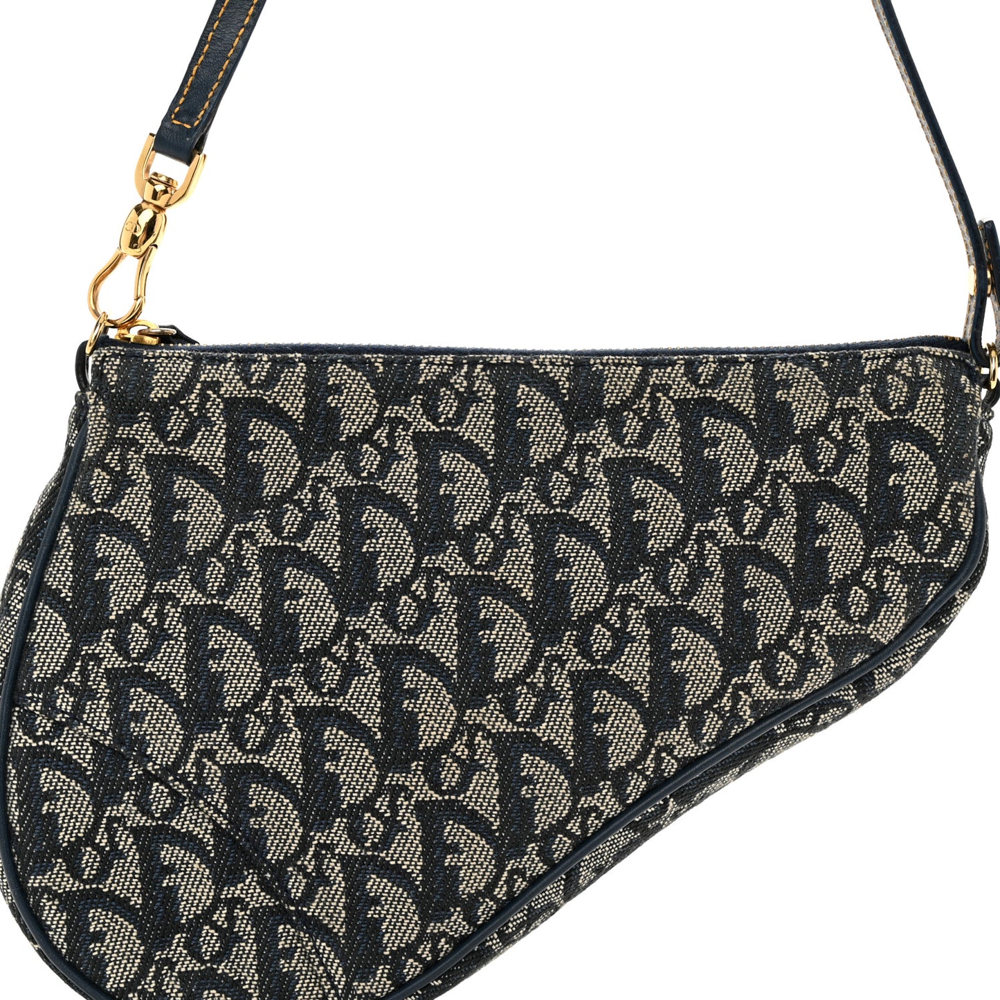 Monogram Mini Saddle Pochette Navy