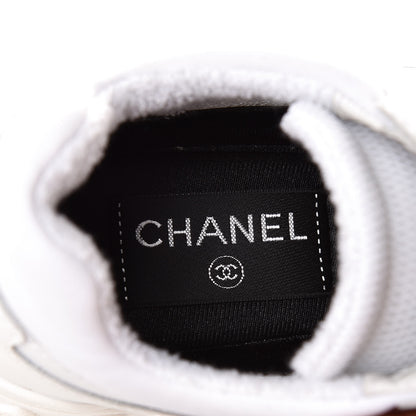 Chanel Calfskin Mesh Sneakers 36 White 9 of 12