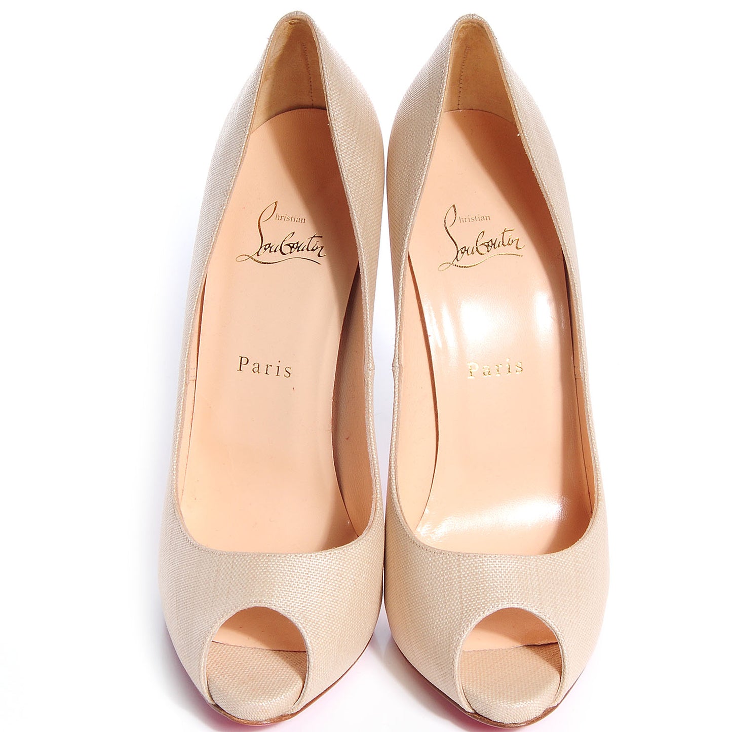Panama Straw Titi 120 Platform Peep Toe Pumps 40 Natural