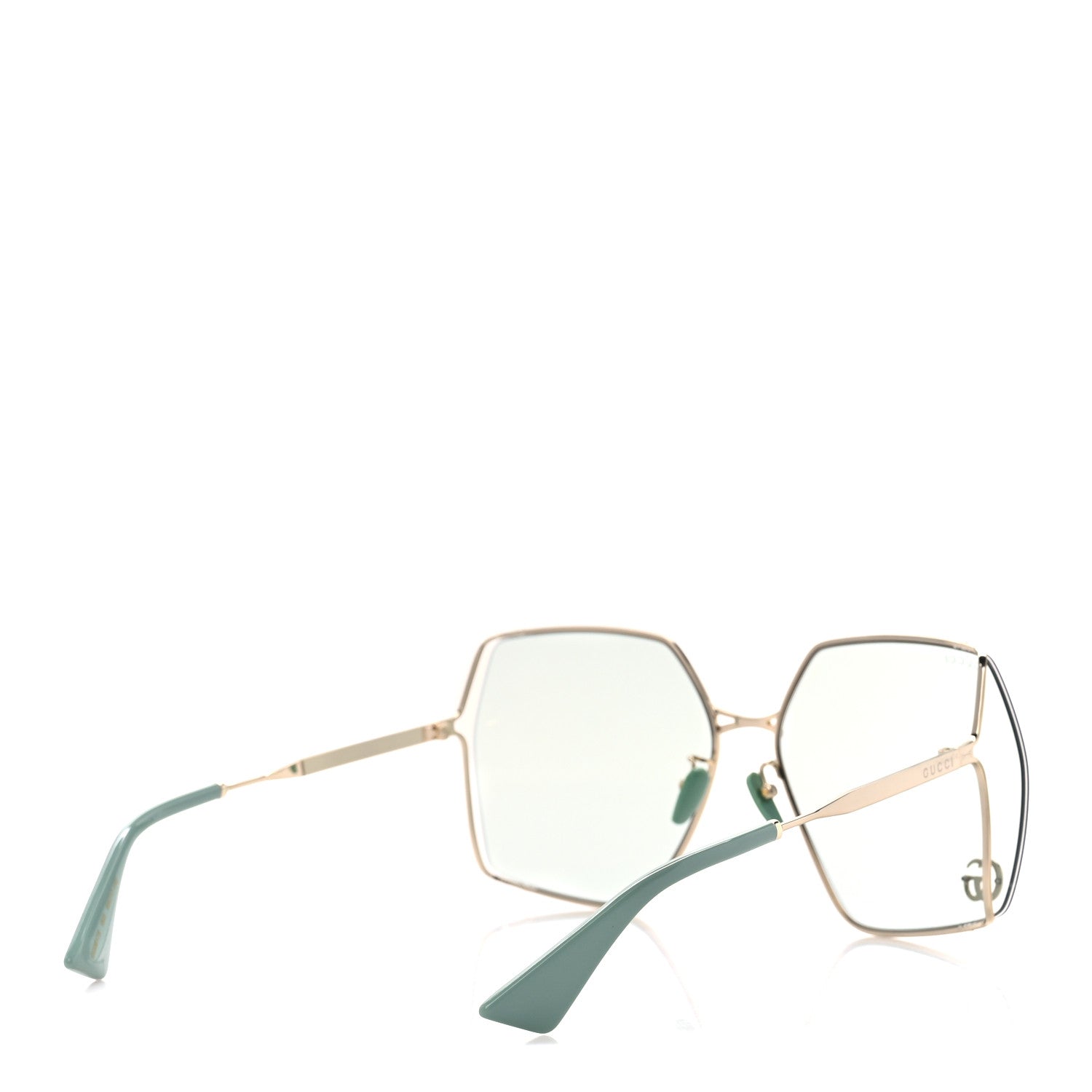 Gucci Metal Sunglasses GG0817S Green 4 of 8