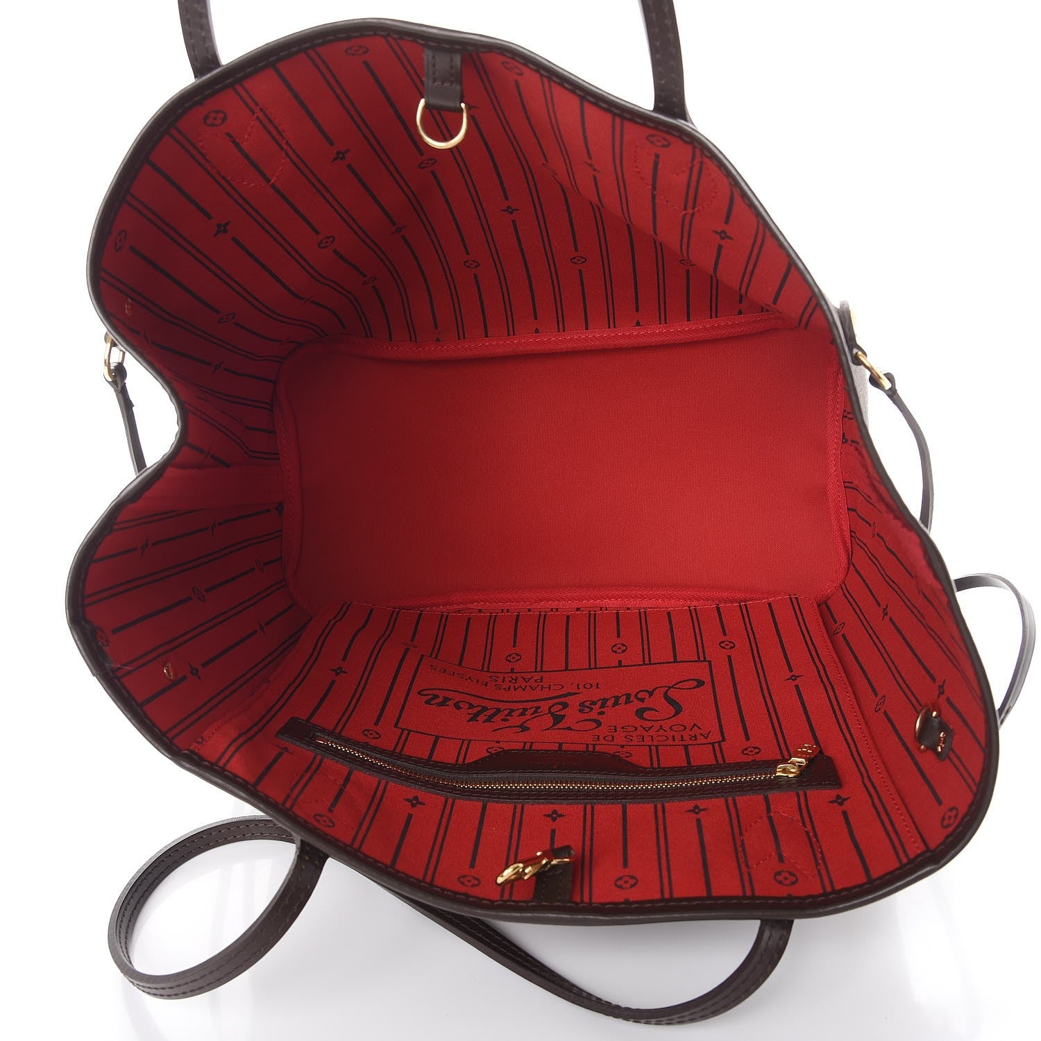 Louis Vuitton Damier Ebene Neverfull MM 5 of 7