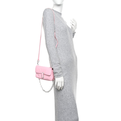 Marc Jacobs Shiny Crinkled Calfskin Mini J Pillow Bag Pink 2 of 11