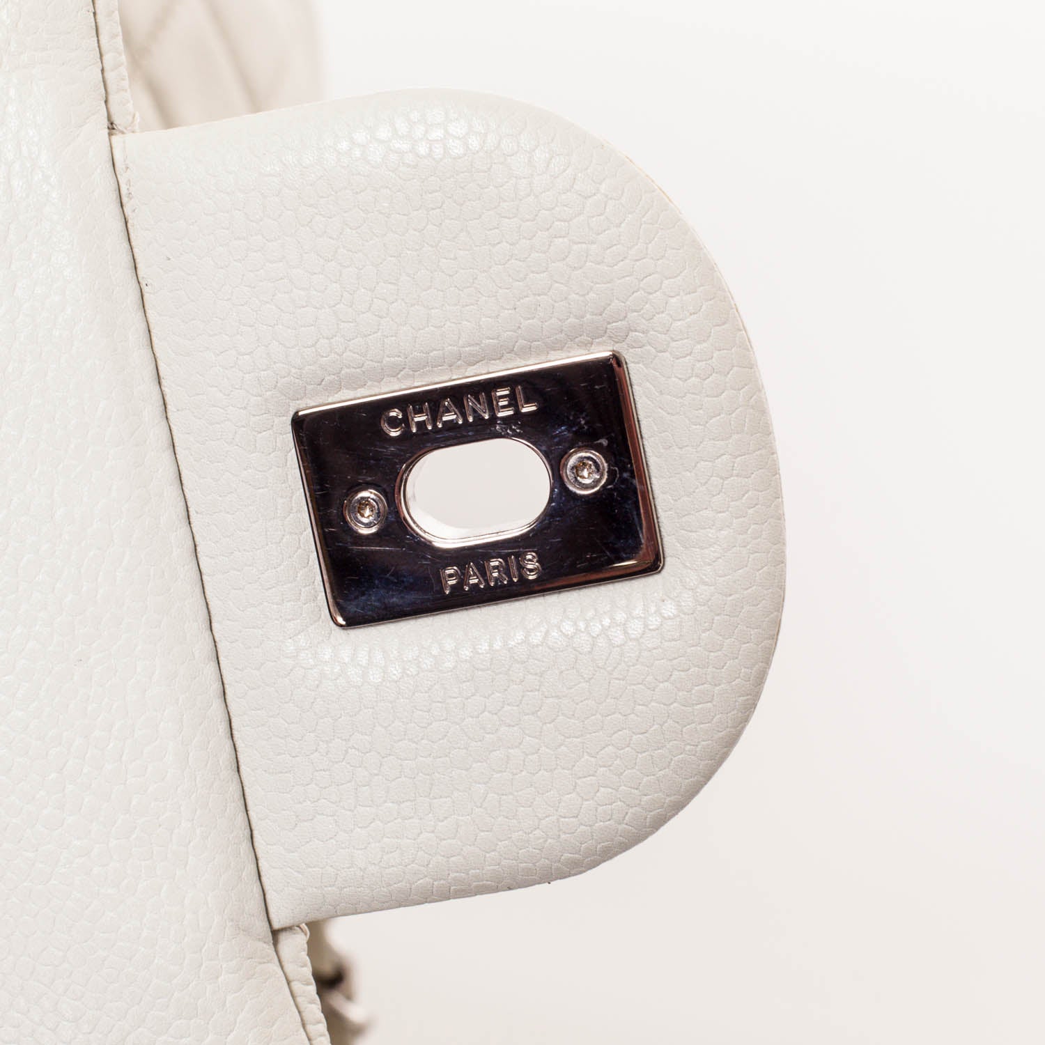 Chanel Washed Caviar Maxi Flap 9 of 9