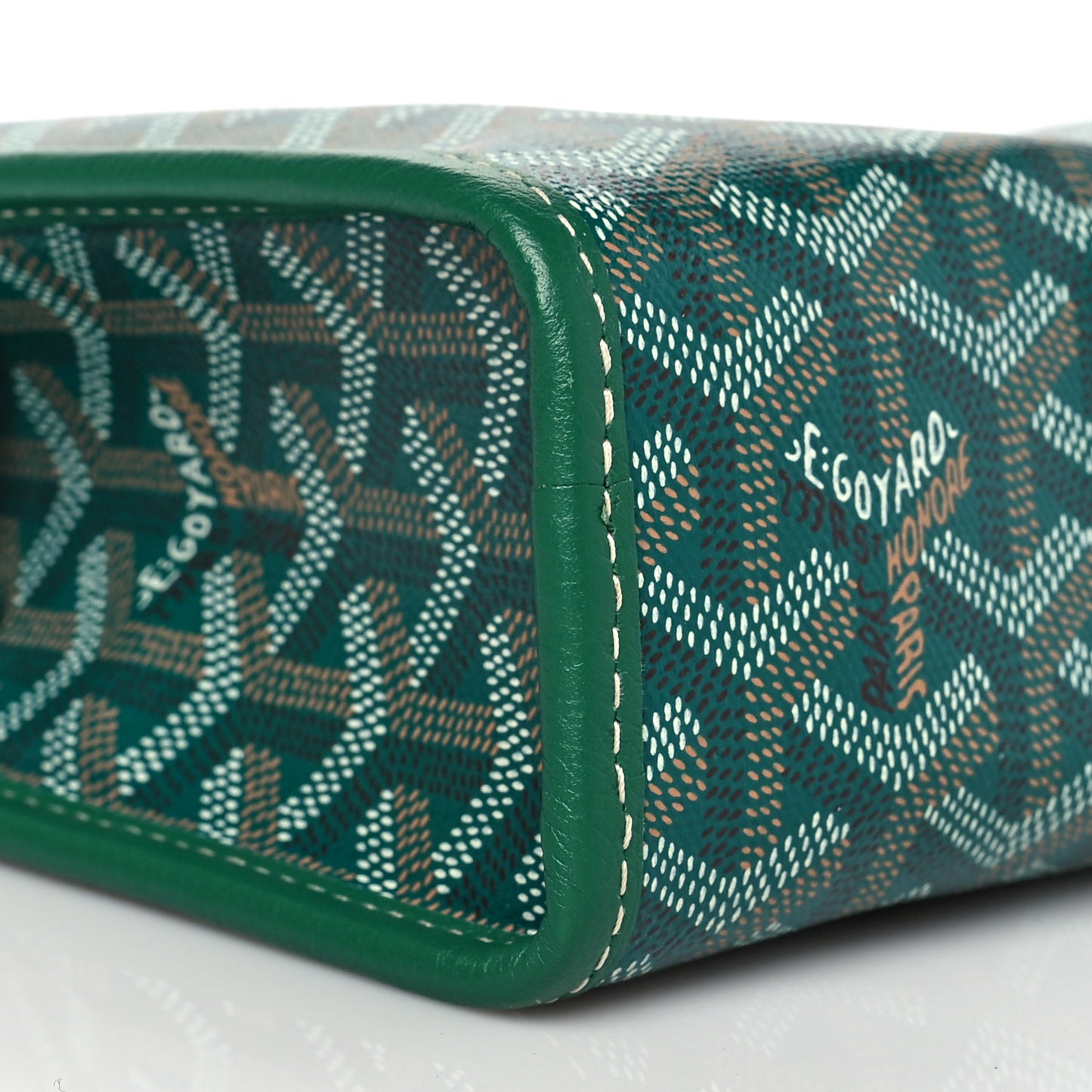 Goyardine Jouvence Toiletry Pouch Green