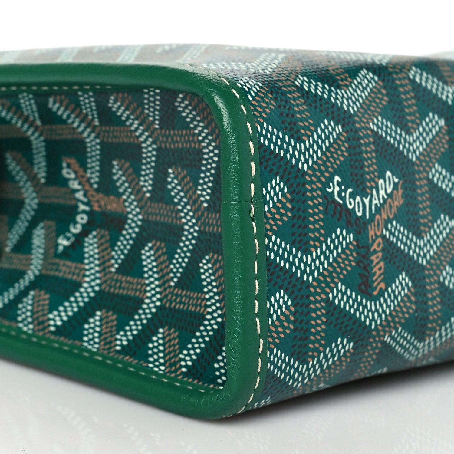 Goyard Goyardine Jouvence Toiletry Pouch Green 8 of 9