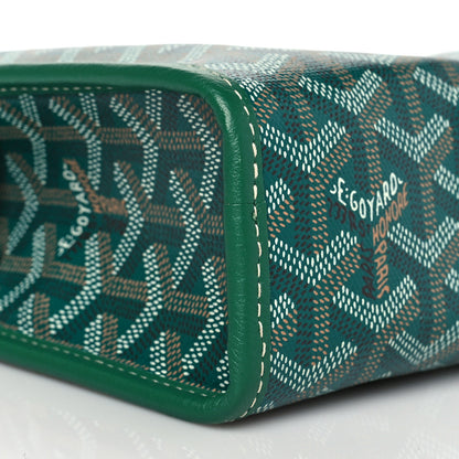 Goyard Goyardine Jouvence Toiletry Pouch Green 8 of 9