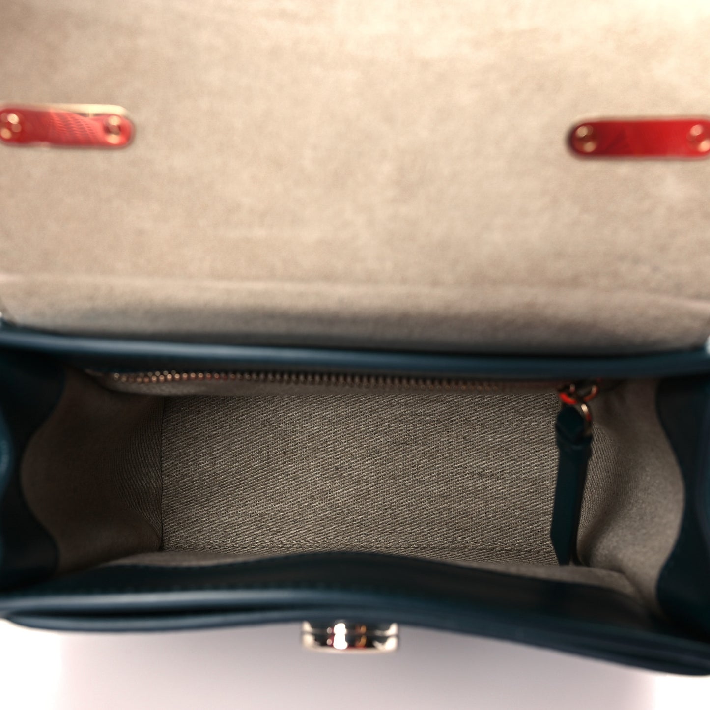 Calfskin Mini Tess Day Bag Emerald