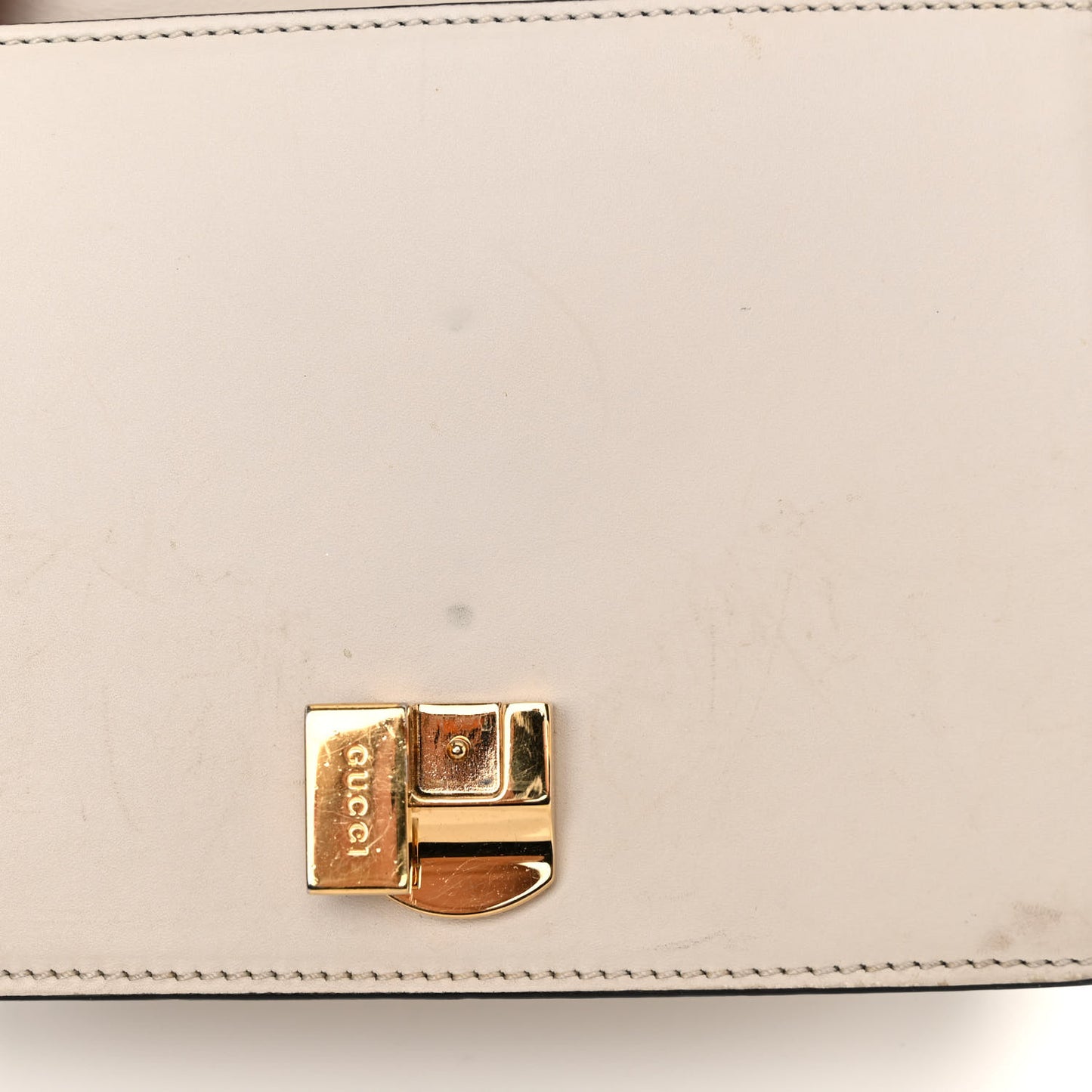 Calfskin Mini Sylvie Chain Shoulder Bag White