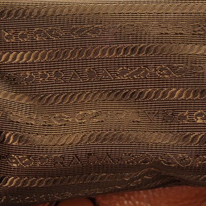 Prada Vitello Daino Medium Pocket Hobo Bag Cannella 9 of 10