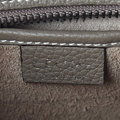 Celine Drummed Calfskin Nano Luggage Souris 6 of 9