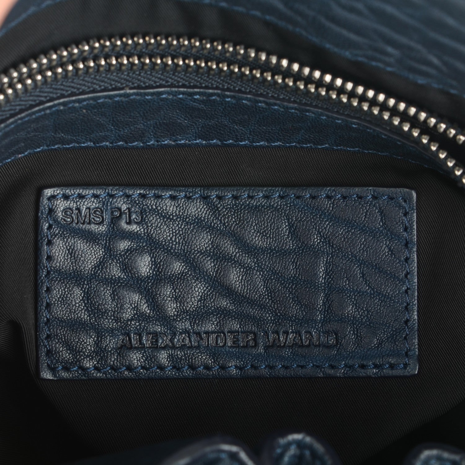 Alexander Wang Pebbled Lambskin Diego Bucket Bag Neptune 6 of 6