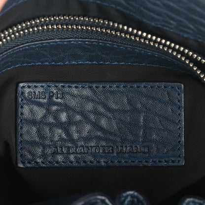 Alexander Wang Pebbled Lambskin Diego Bucket Bag Neptune 6 of 6