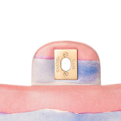 Chanel Lambskin Quilted Medium Double Flap Multicolor 23 of 23