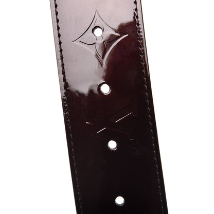 Louis Vuitton Vernis LV Facettes Belt 90 36 Amarante 6 of 10